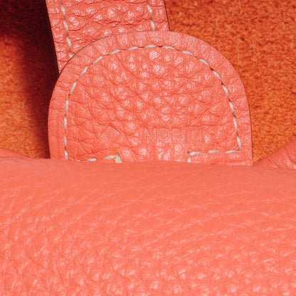 Hermes Taurillon Clemence Evelyne III GM Crevette 10 of 11