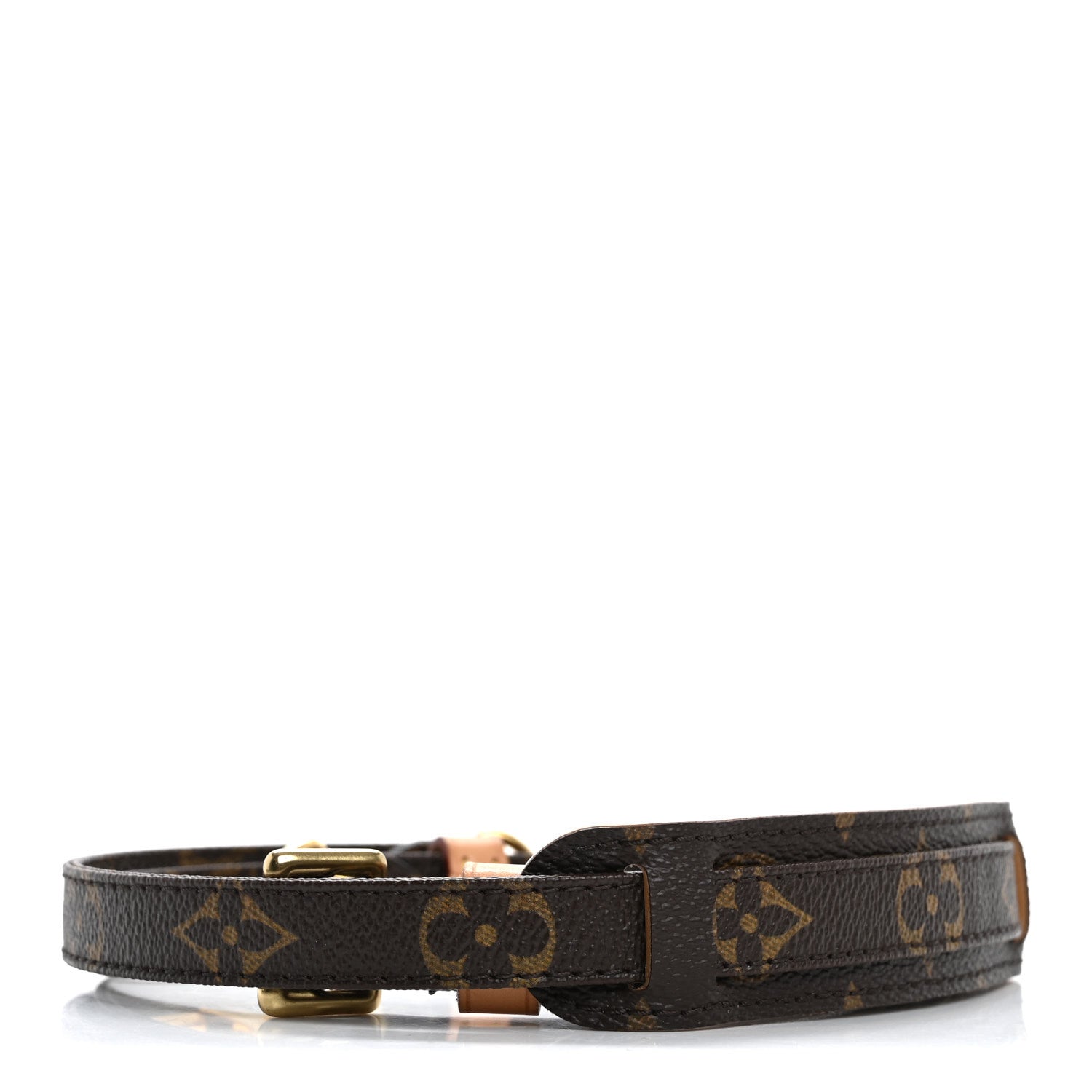 Louis Vuitton Monogram 16mm Adjustable Shoulder Strap 2 of 5