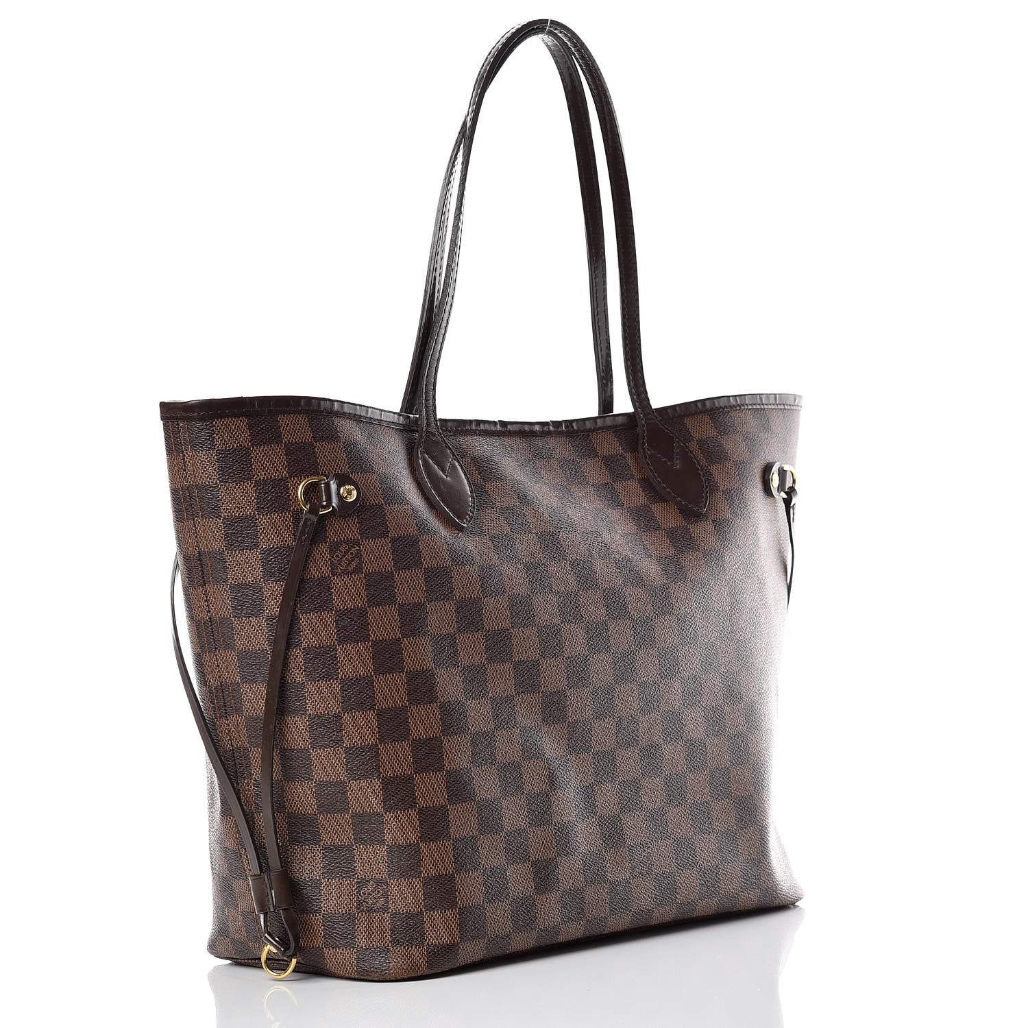 Louis Vuitton Damier Ebene Neverfull MM 4 of 22