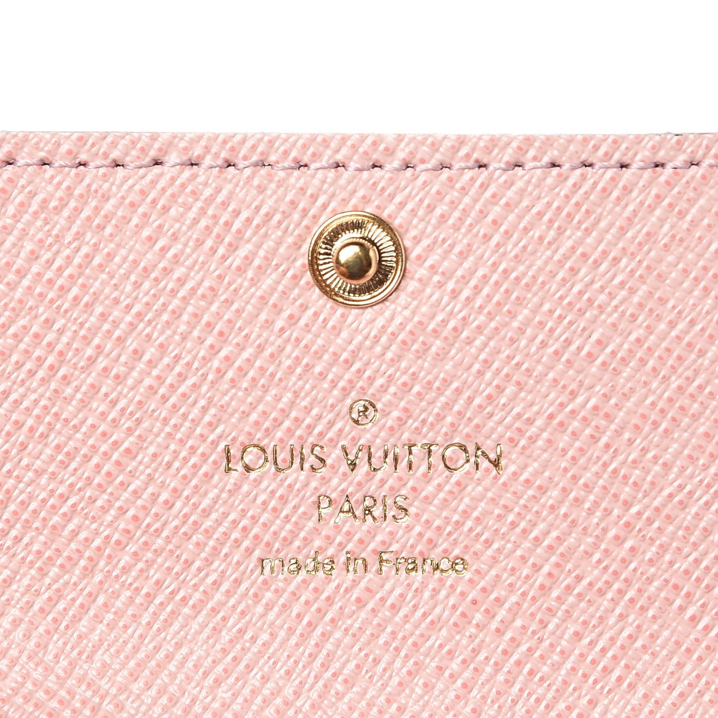 Damier Ebene Multicles 6 Key Holder Rose Ballerine