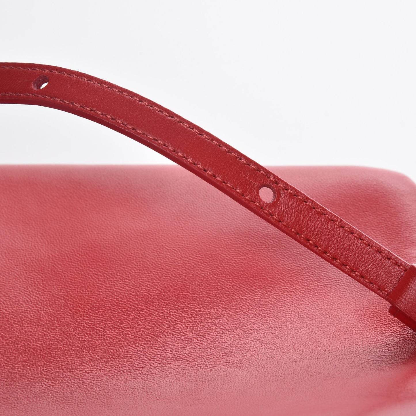 Lambskin Small Trio Crossbody Bag Red