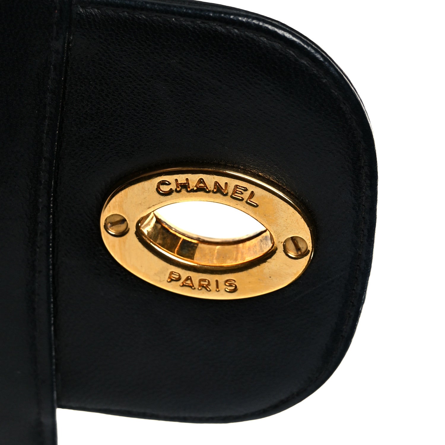 Chanel Lambskin Quilted XL Jumbo Single Flap Black 7 of 11
