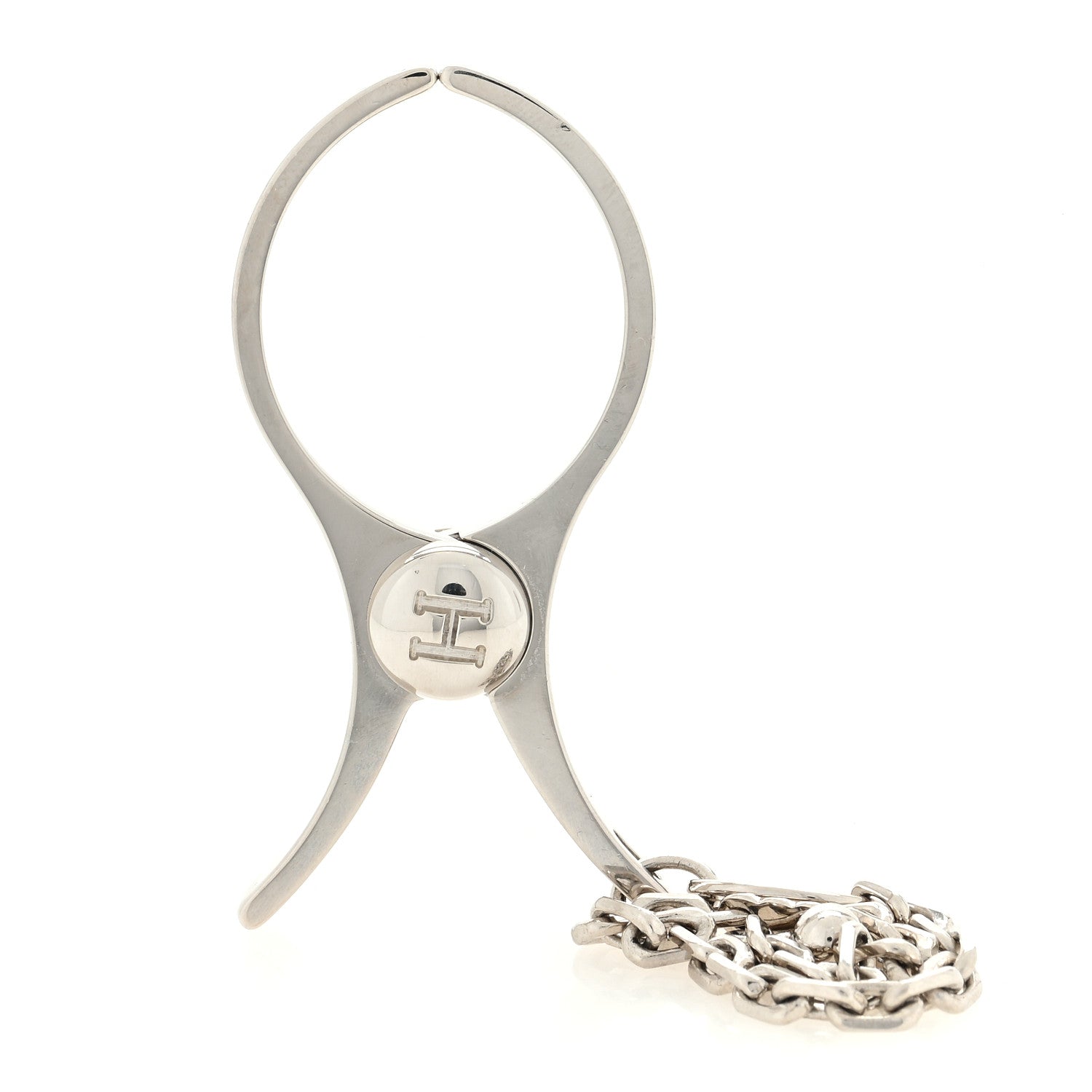 Hermes Palladium Filou Glove Clip 1 of 3