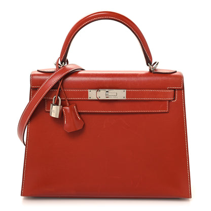Hermes Box Kelly Sellier 28 Brique 1 of 18