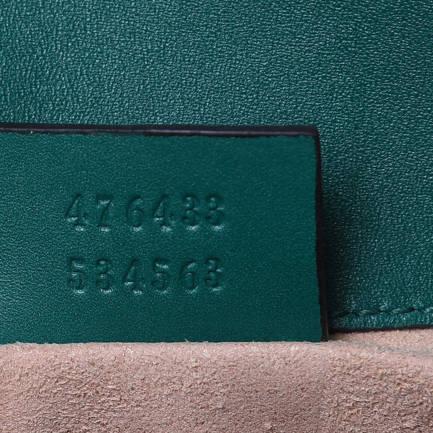 Calfskin Matelasse Super Mini GG Marmont Shoulder Bag Emerald Green