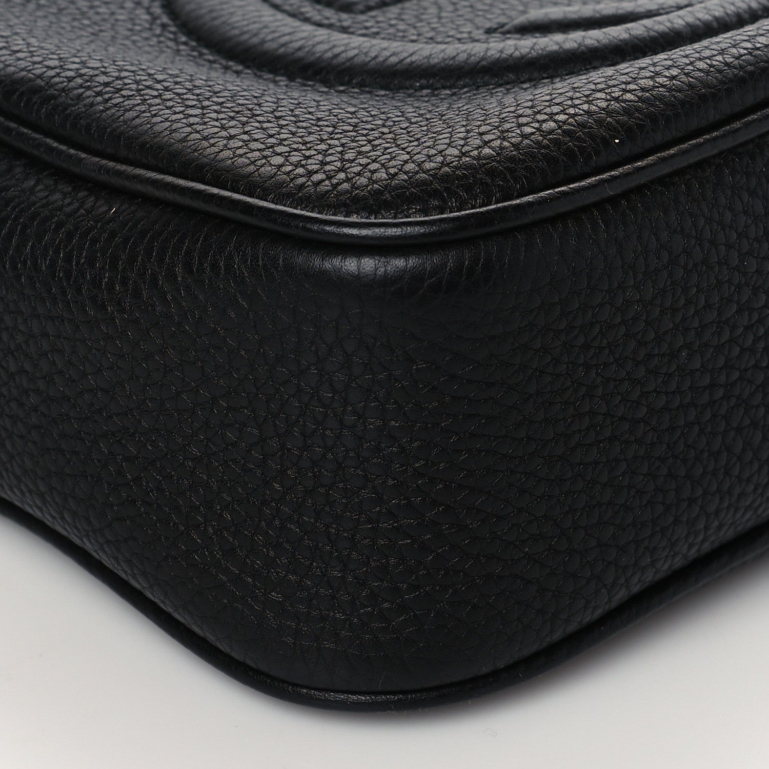 Gucci Pebbled Calfskin Small Soho Disco Bag Black 10 of 11