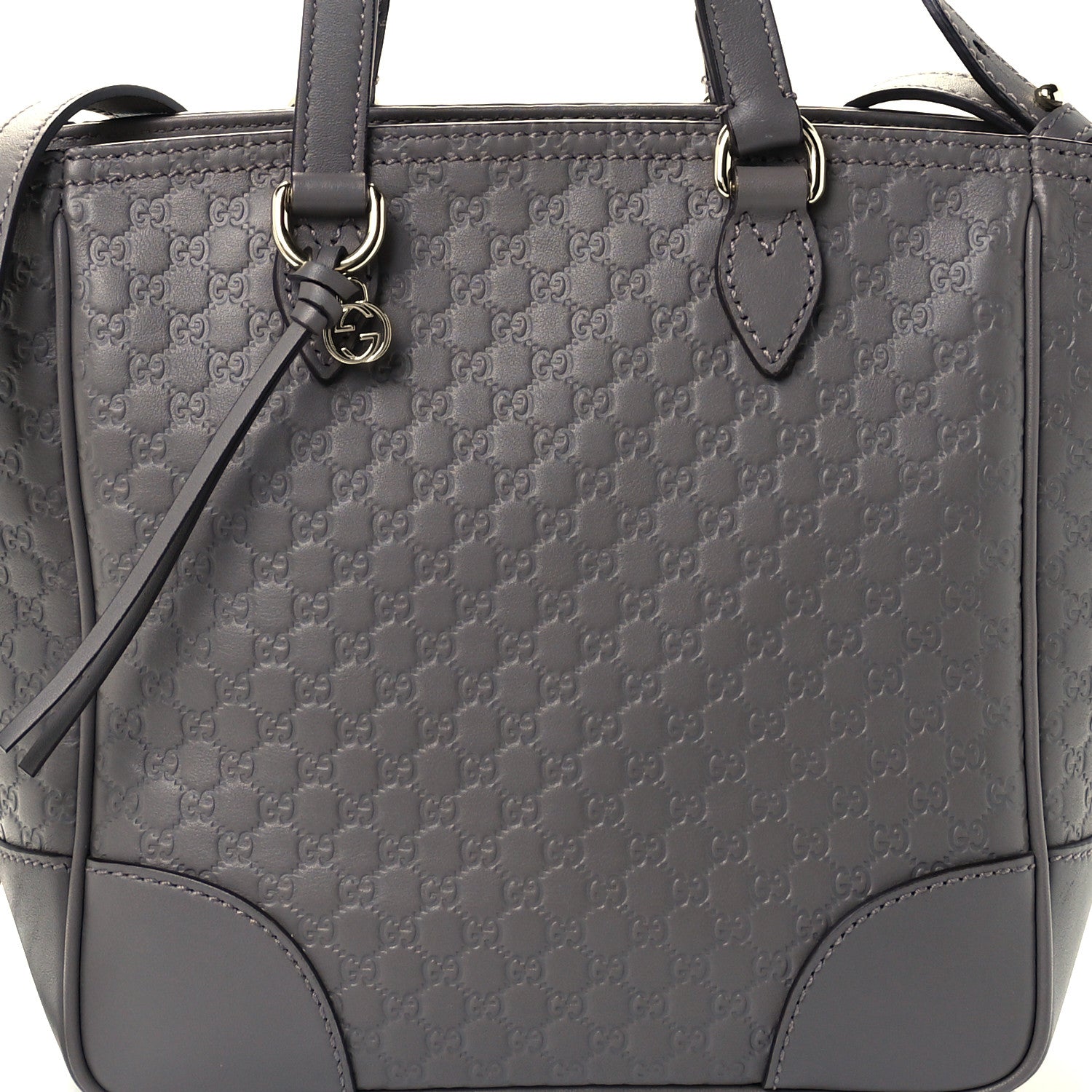Gucci Microguccissima Small Bree Tote Graphite 9 of 11