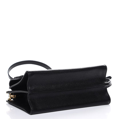 Fendi Vitello Elite Studded Monster Mini Demi Jour Shoulder Bag Black 4 of 7