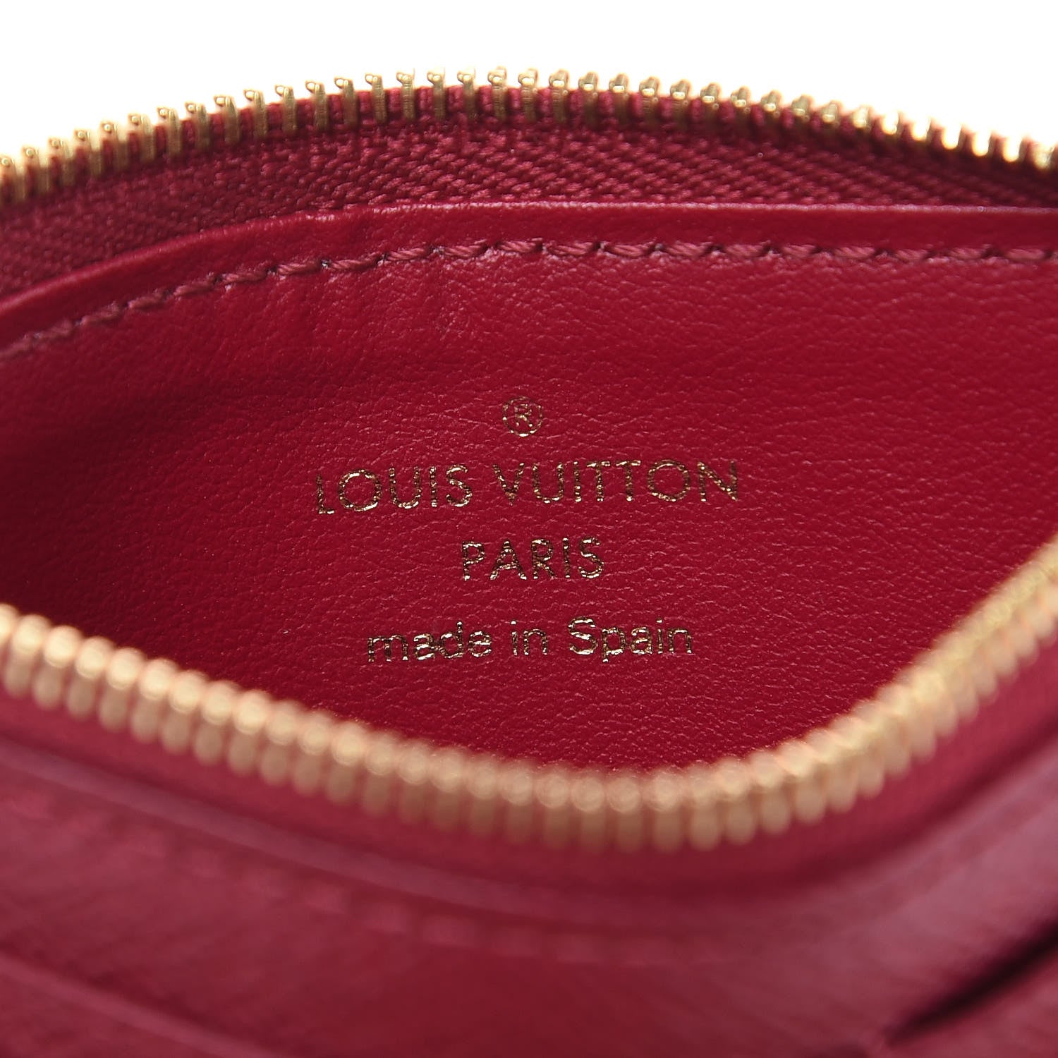 Louis Vuitton Monogram Zipped Card Holder Fuchsia 6 of 7