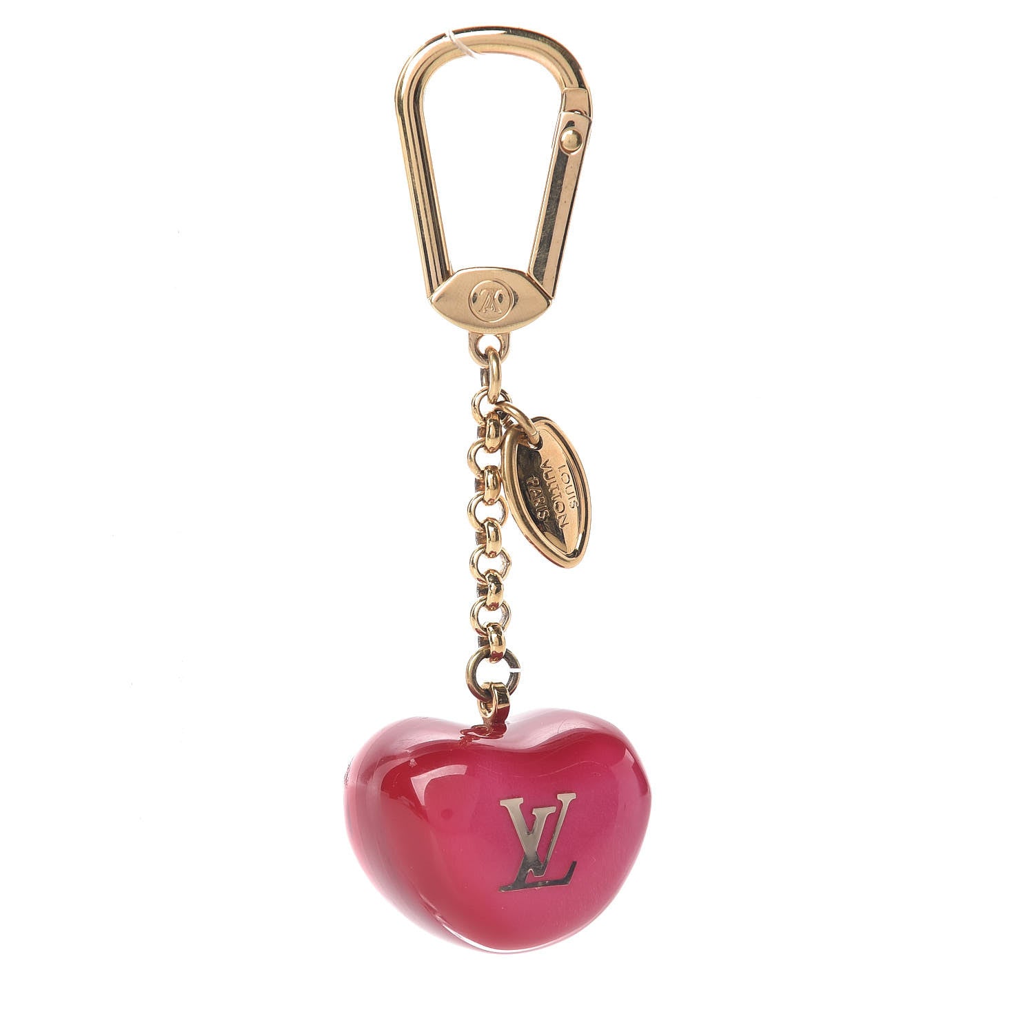 Louis Vuitton Pomme Bag Charm Key Holder Pomme D'Amour 1 of 4