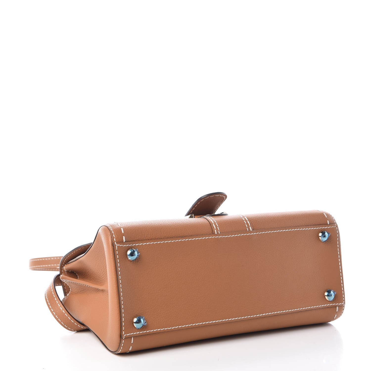 Delvaux Rodeo Calfskin Surprique Mini Brillant East West Satchel Vegetal 4 of 6