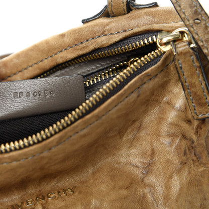 Givenchy Tumbled Sheepskin Mini Pandora Brown 9 of 10