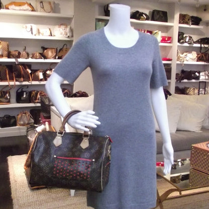 Louis Vuitton Monogram Perforated Speedy 30 Orange 2 of 12