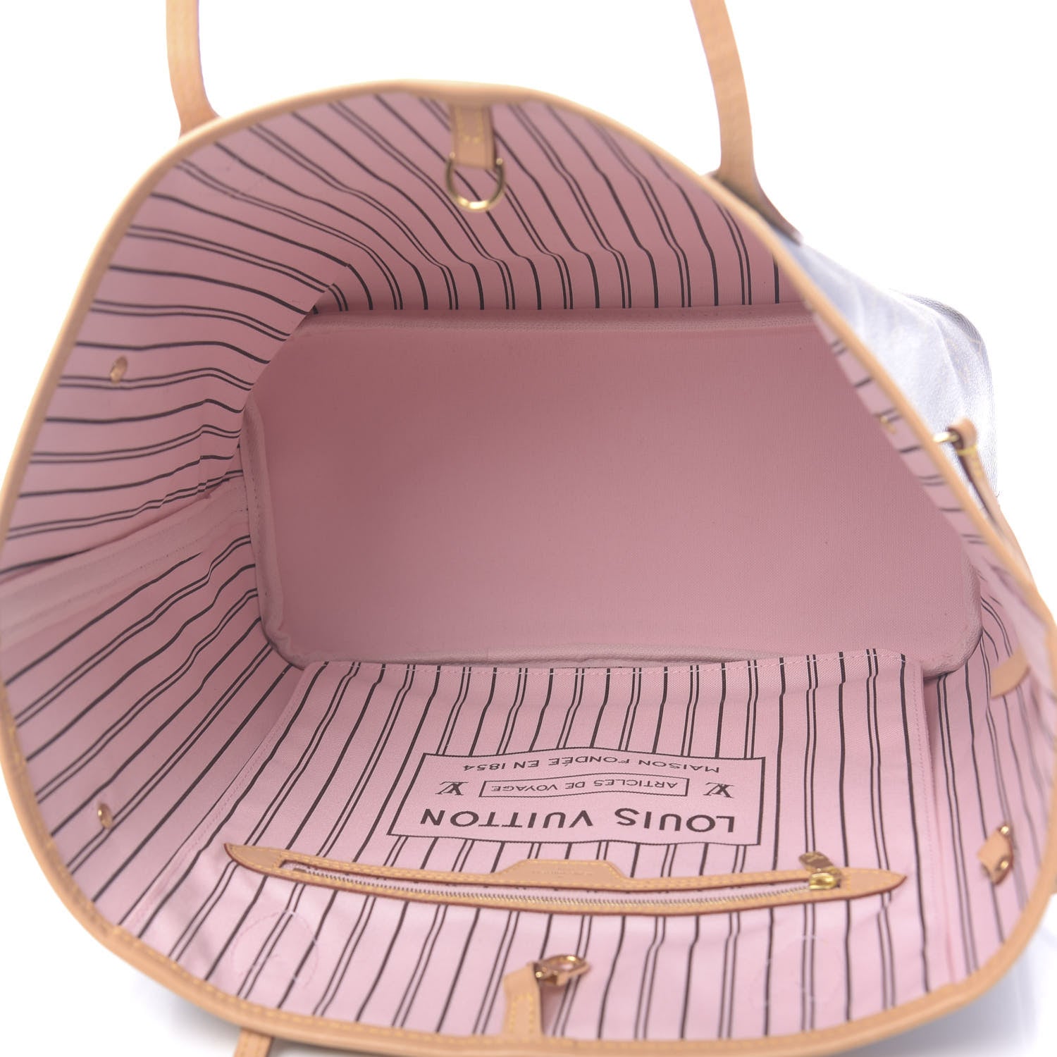 Louis Vuitton Monogram Neo Neverfull MM Rose Ballerine 5 of 11