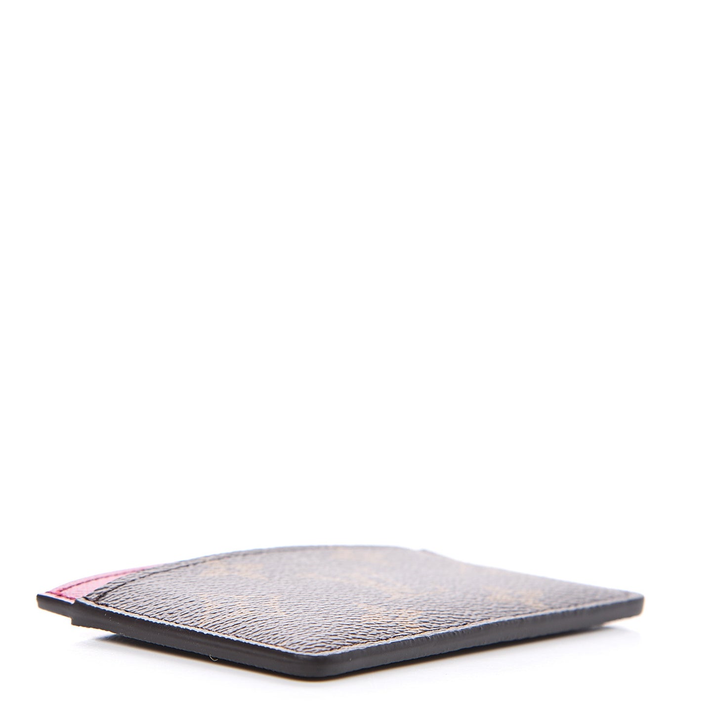 Monogram Card Holder Fuchsia
