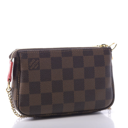 Louis Vuitton Damier Ebene 2016 Christmas Animation Mini Pochette Accessories 3 of 8