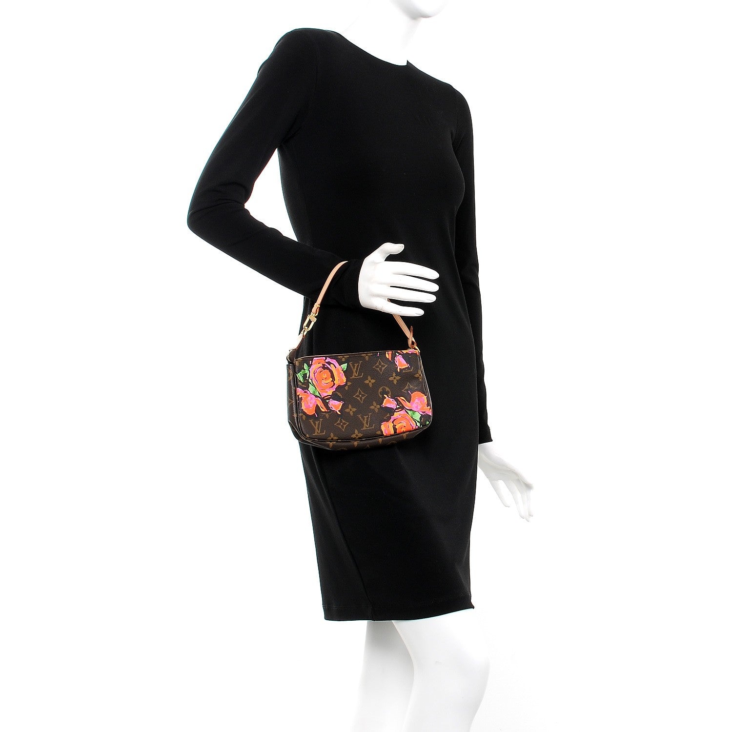 Louis Vuitton Monogram Roses Pochette Accessories 2 of 8