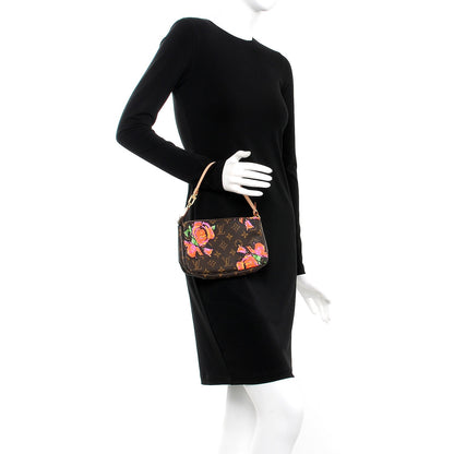 Louis Vuitton Monogram Roses Pochette Accessories 2 of 8