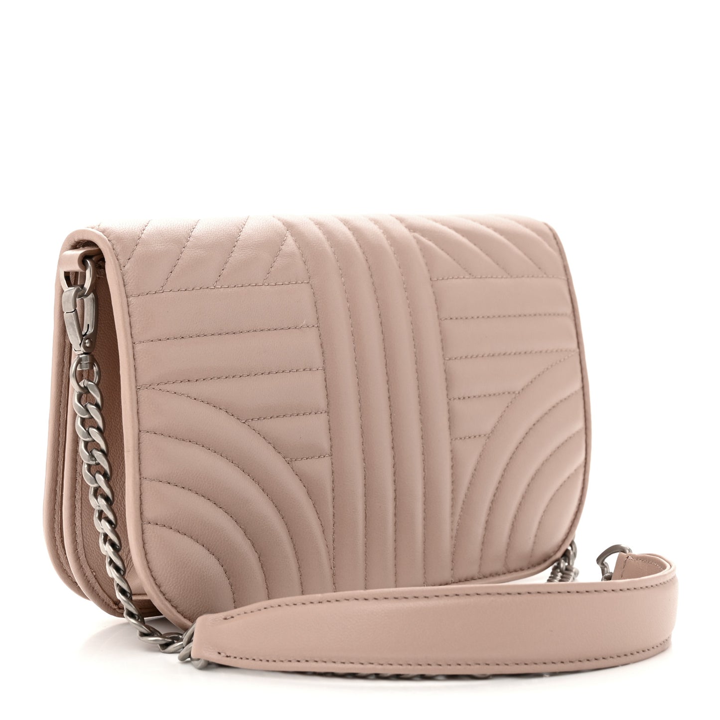 Nappa Impunture Small Diagramme Crossbody Bag Cipria