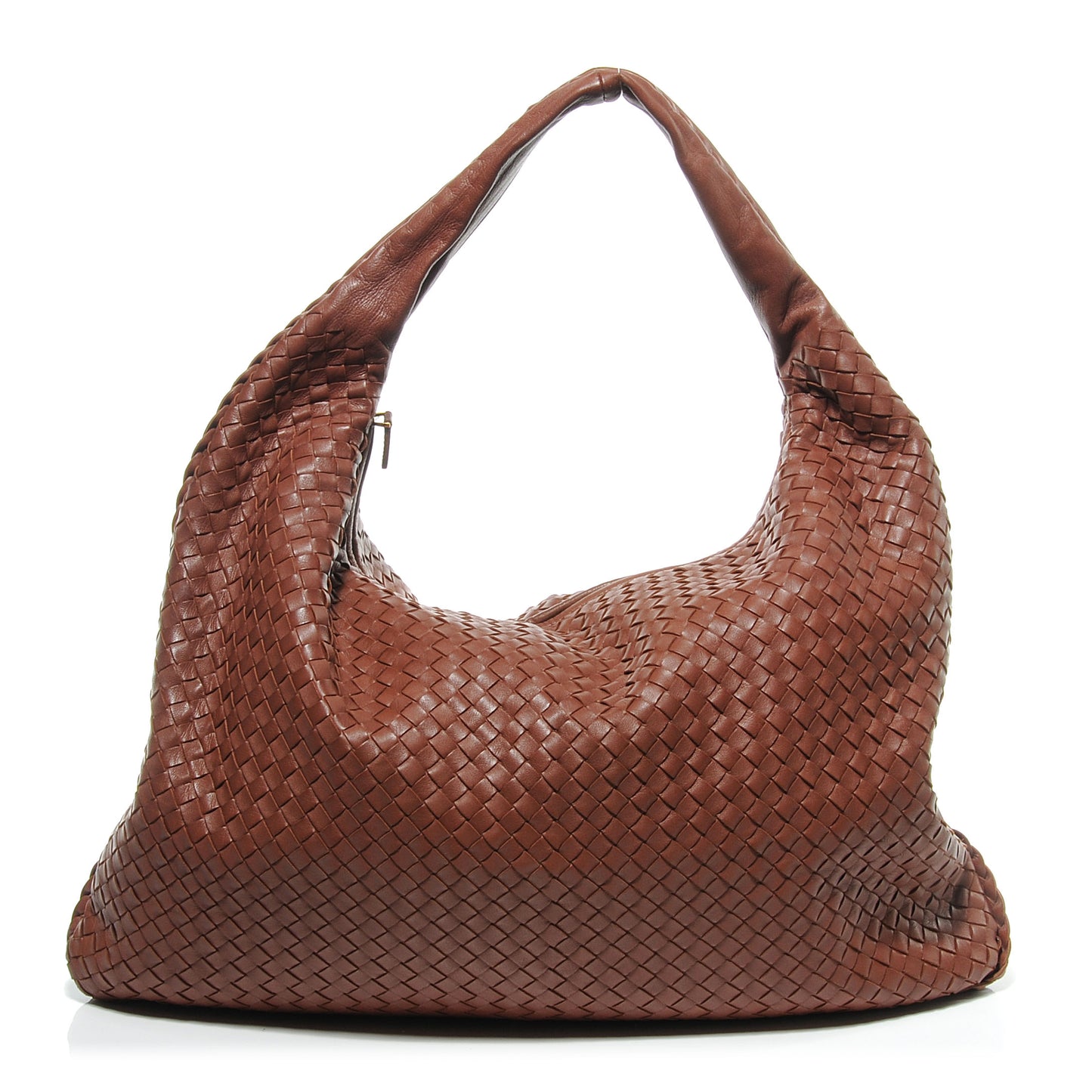 Nappa Intrecciato Maxi Veneta Hobo Tea