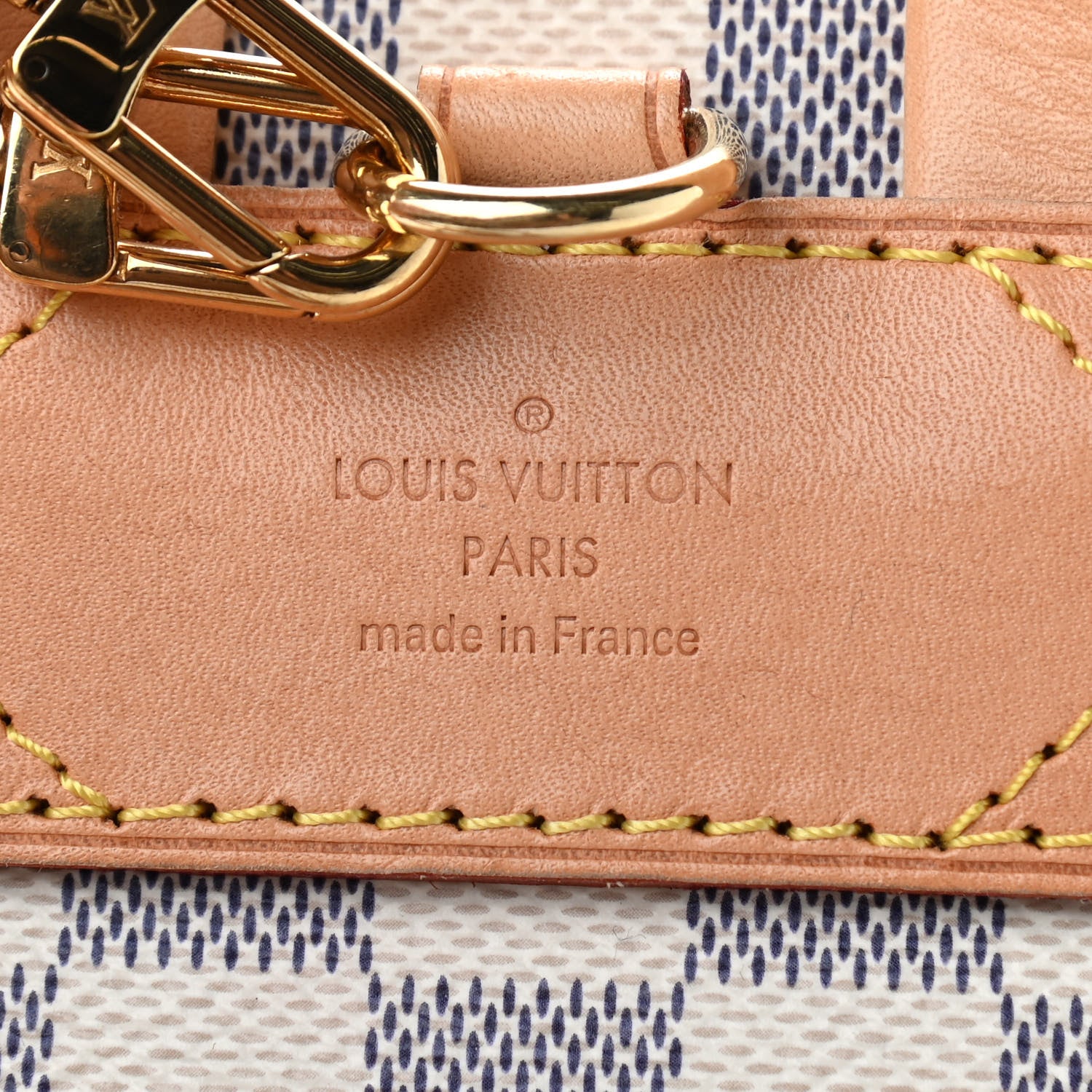Louis Vuitton Damier Azur Sperone BB Backpack 6 of 12
