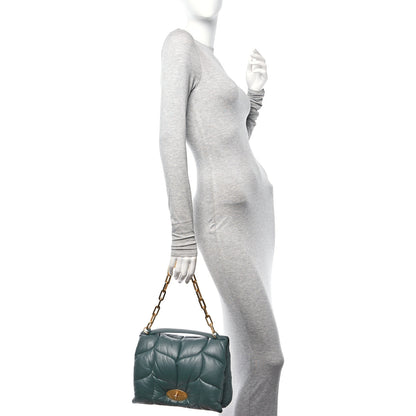 Mulberry Nappa Pillow Quilted Softie Bag Mulberry Green 2 of 9
