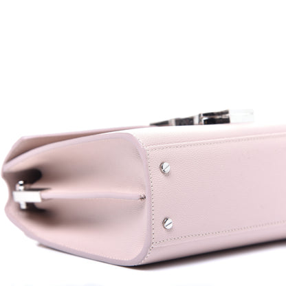 Saint Laurent Grain de Poudre Mini Classic Monogram Cassandra Top Handle Marble Pink 7 of 8