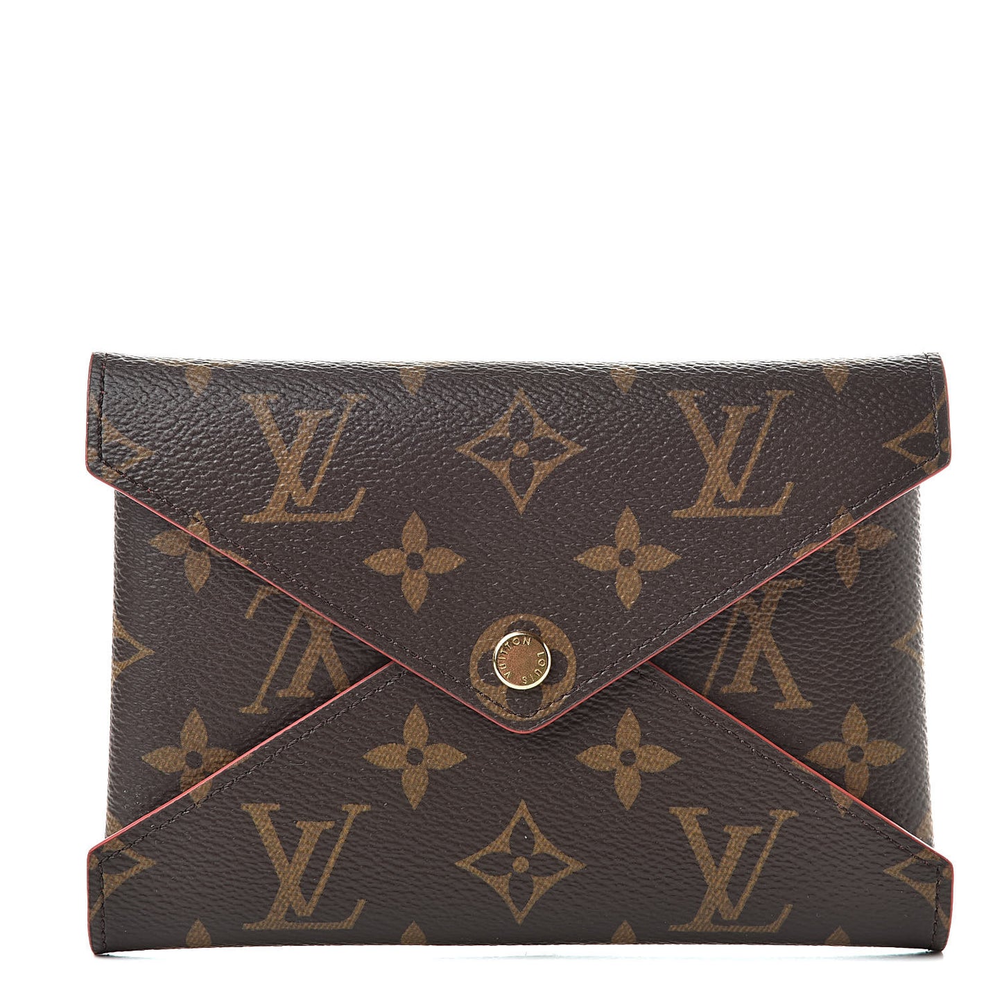 Monogram Medium Kirigami Pochette Insert Coquelicot