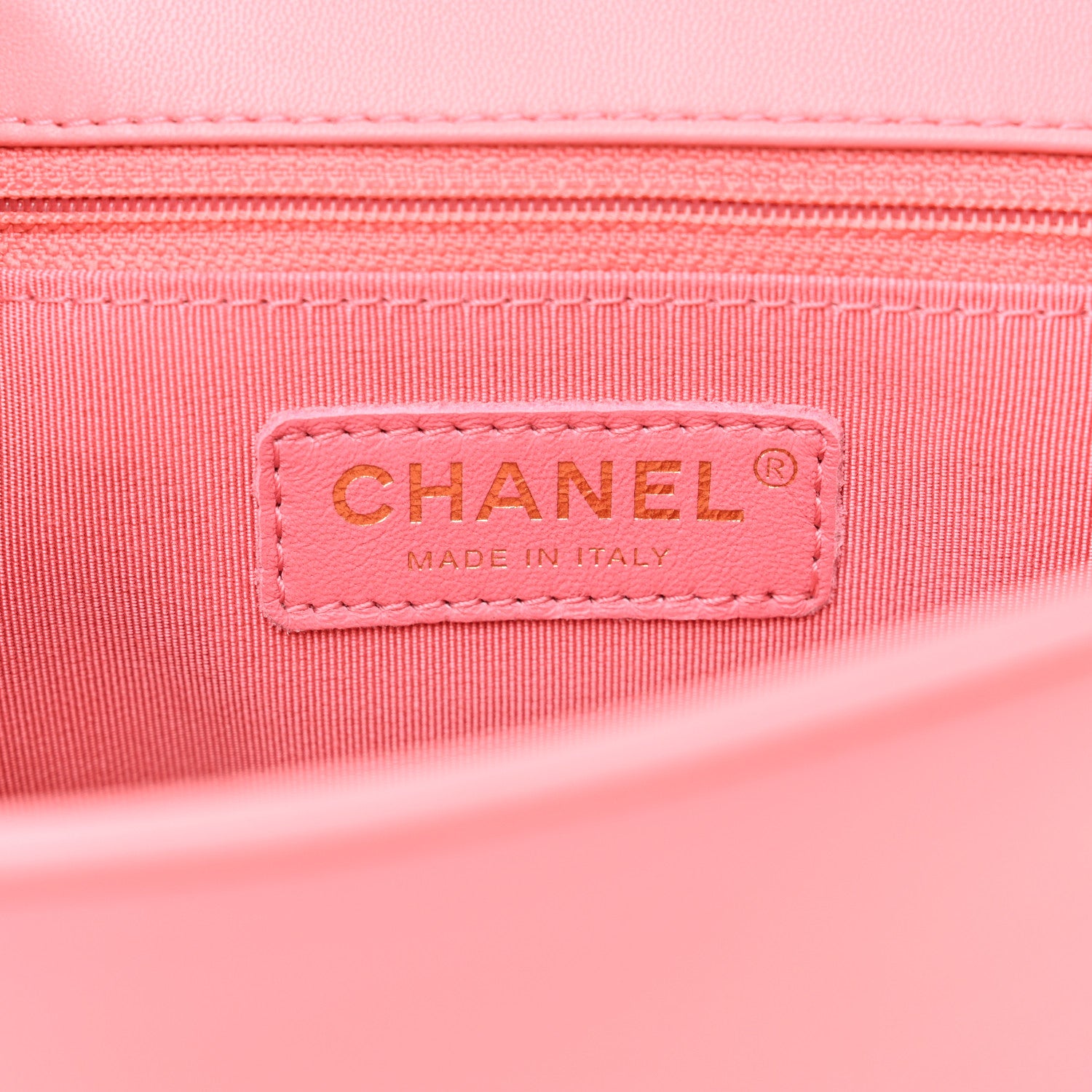 Chanel Lambskin Quilted Studded Beauty Begins Flap Rose 6 of 10