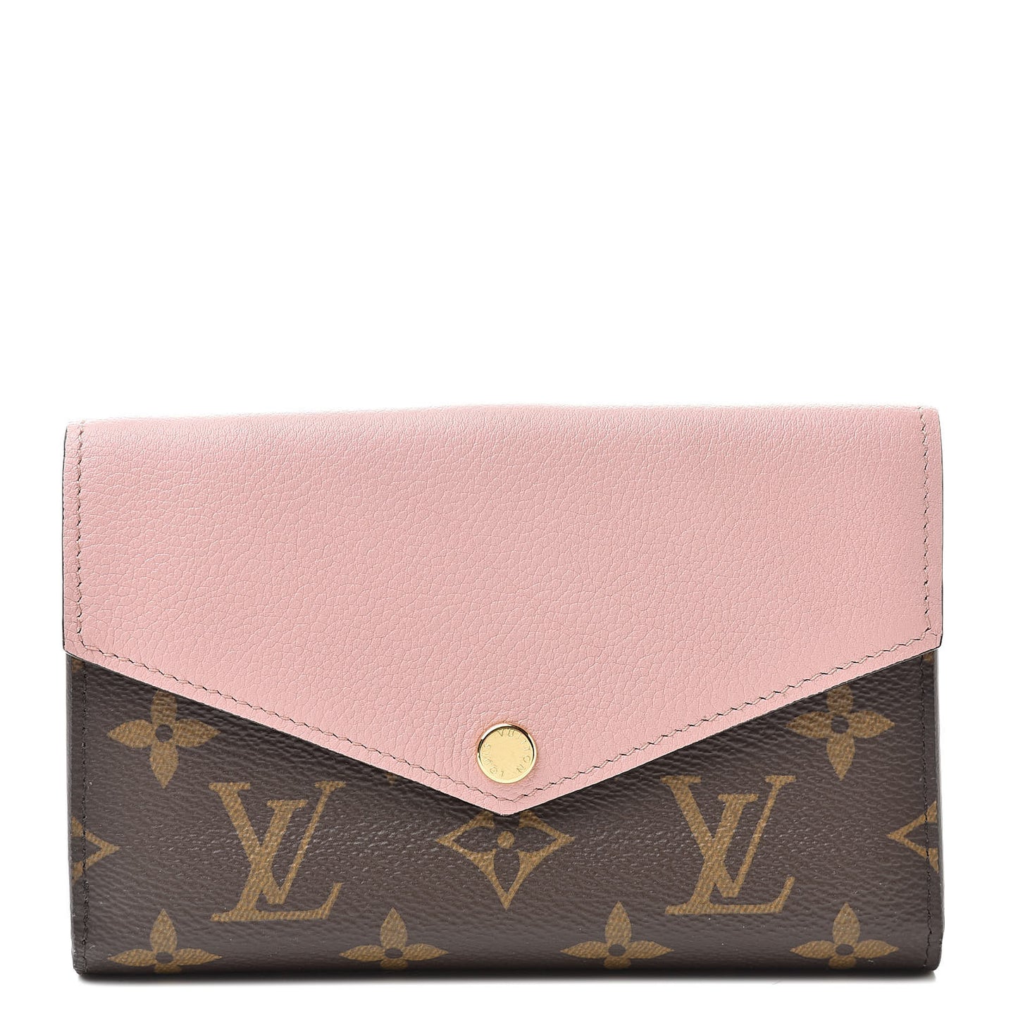 Monogram Pallas Compact Wallet Rose Poudre
