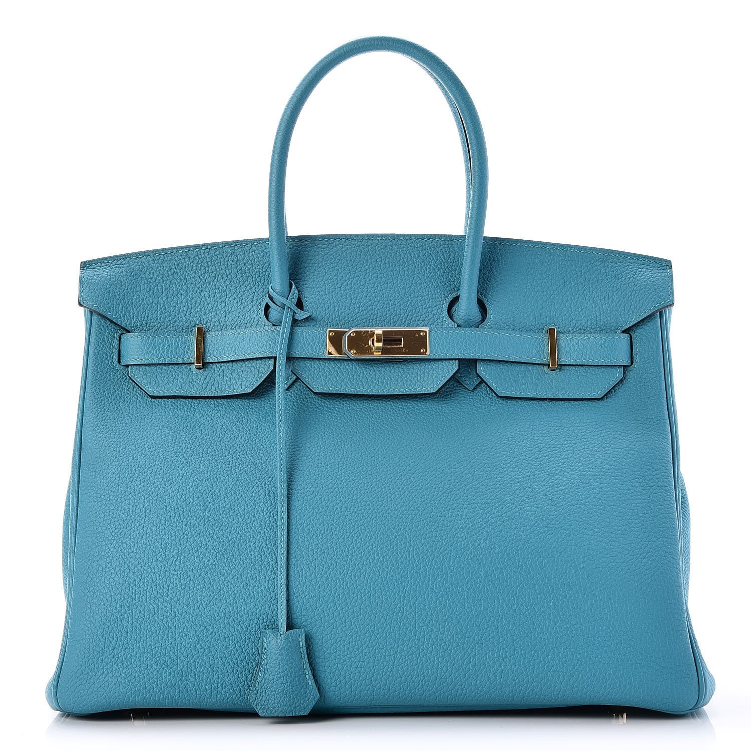 Hermes Togo Birkin 35 Turquoise 1 of 33