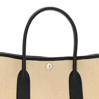 Hermes Toile Negonda Garden Party 30 TPM Beton Black 5 of 10
