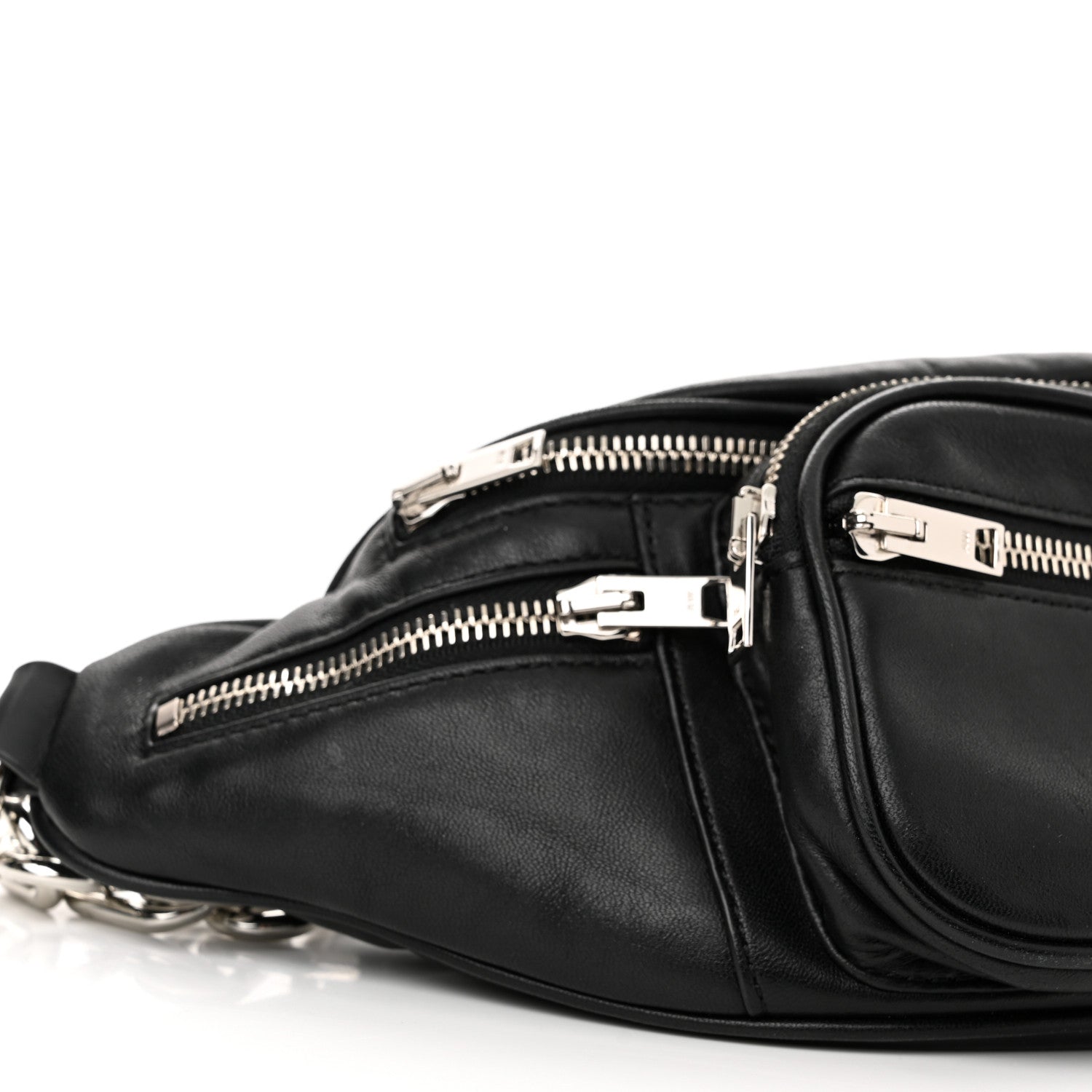 Alexander Wang Lambskin Attica Belt Bag Black 8 of 10