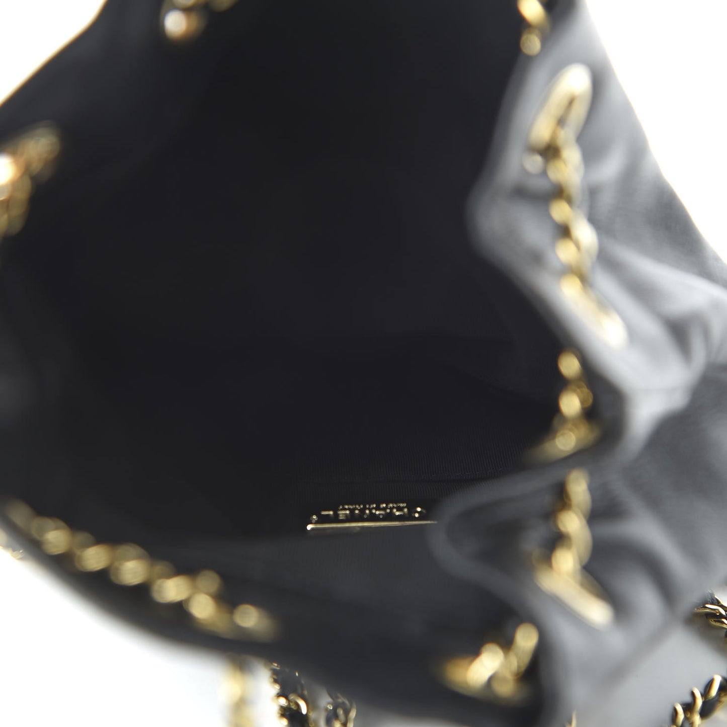 Lambskin Quilted Small in Seoul Backpack Black