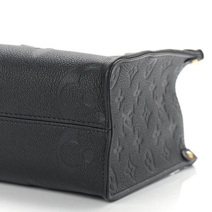 Louis Vuitton Empreinte Monogram Giant Onthego PM Black 9 of 9