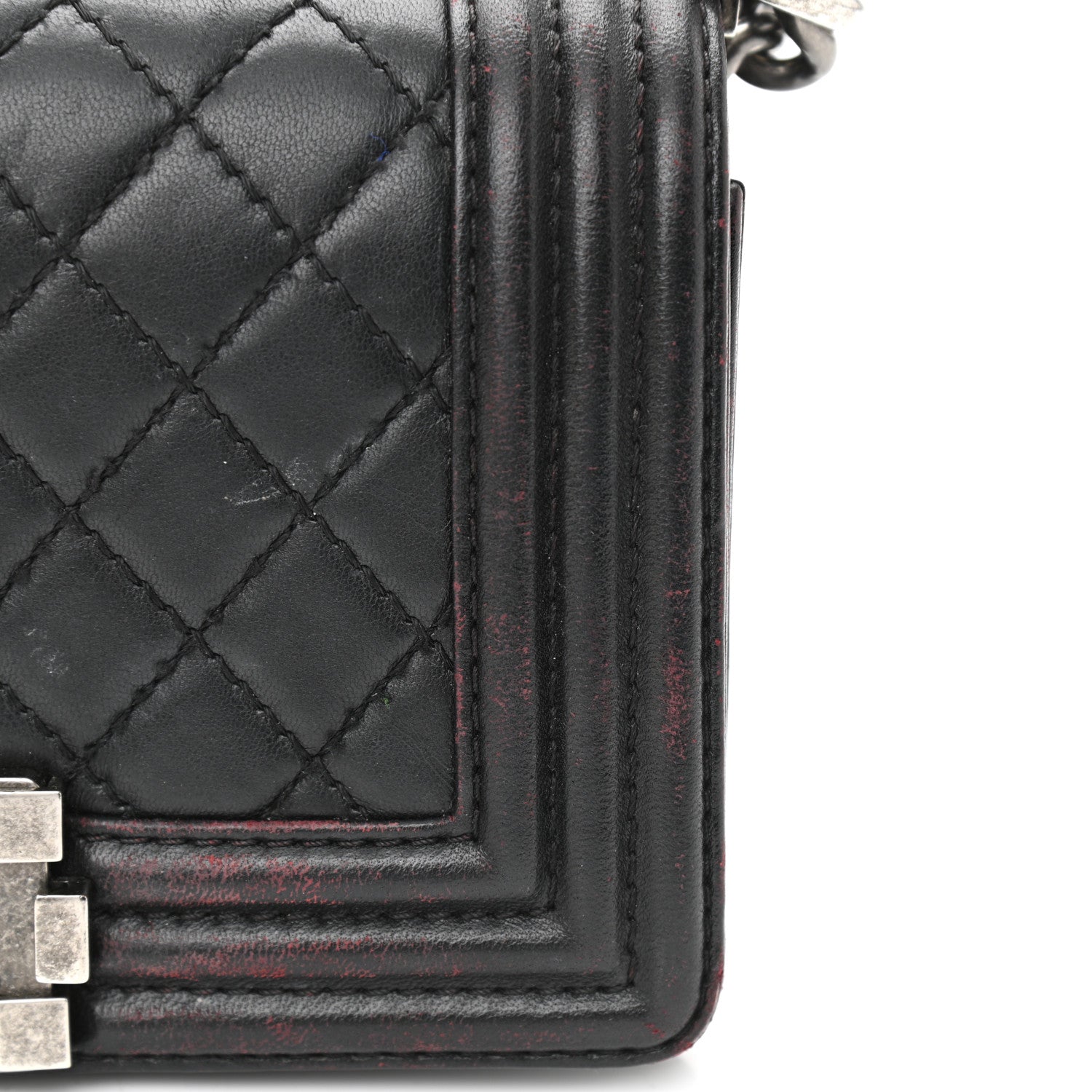 Chanel Lambskin Quilted Small Boy Flap Black 11 of 18