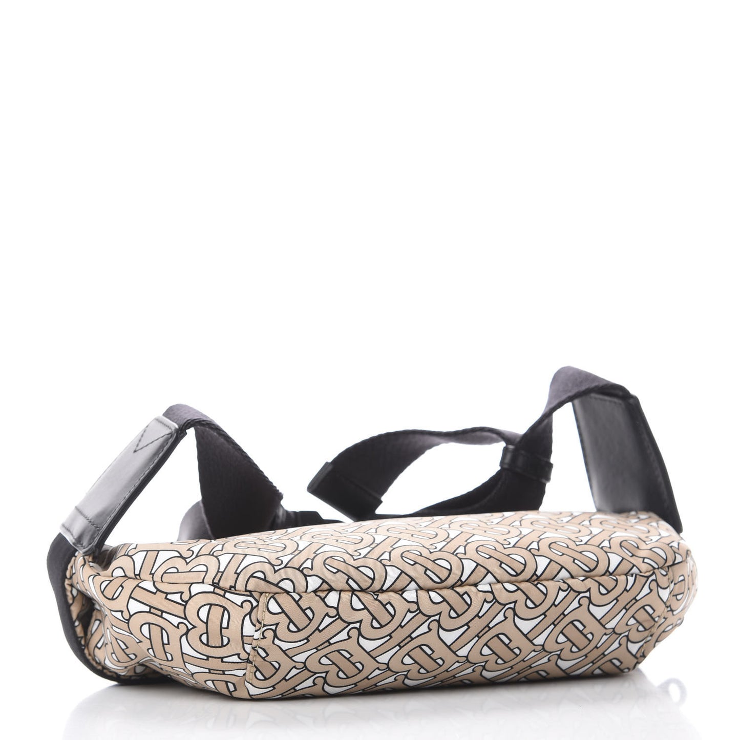 Nylon Monogram Sonny Bum Bag Beige