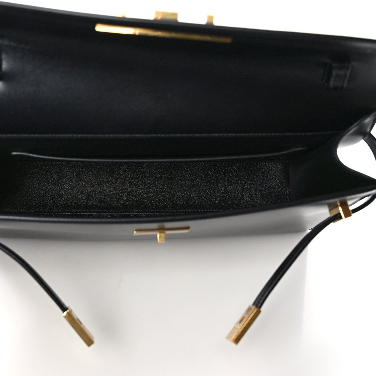Saint Laurent Smooth Calfskin Manhattan Shoulder Bag Black 5 of 8