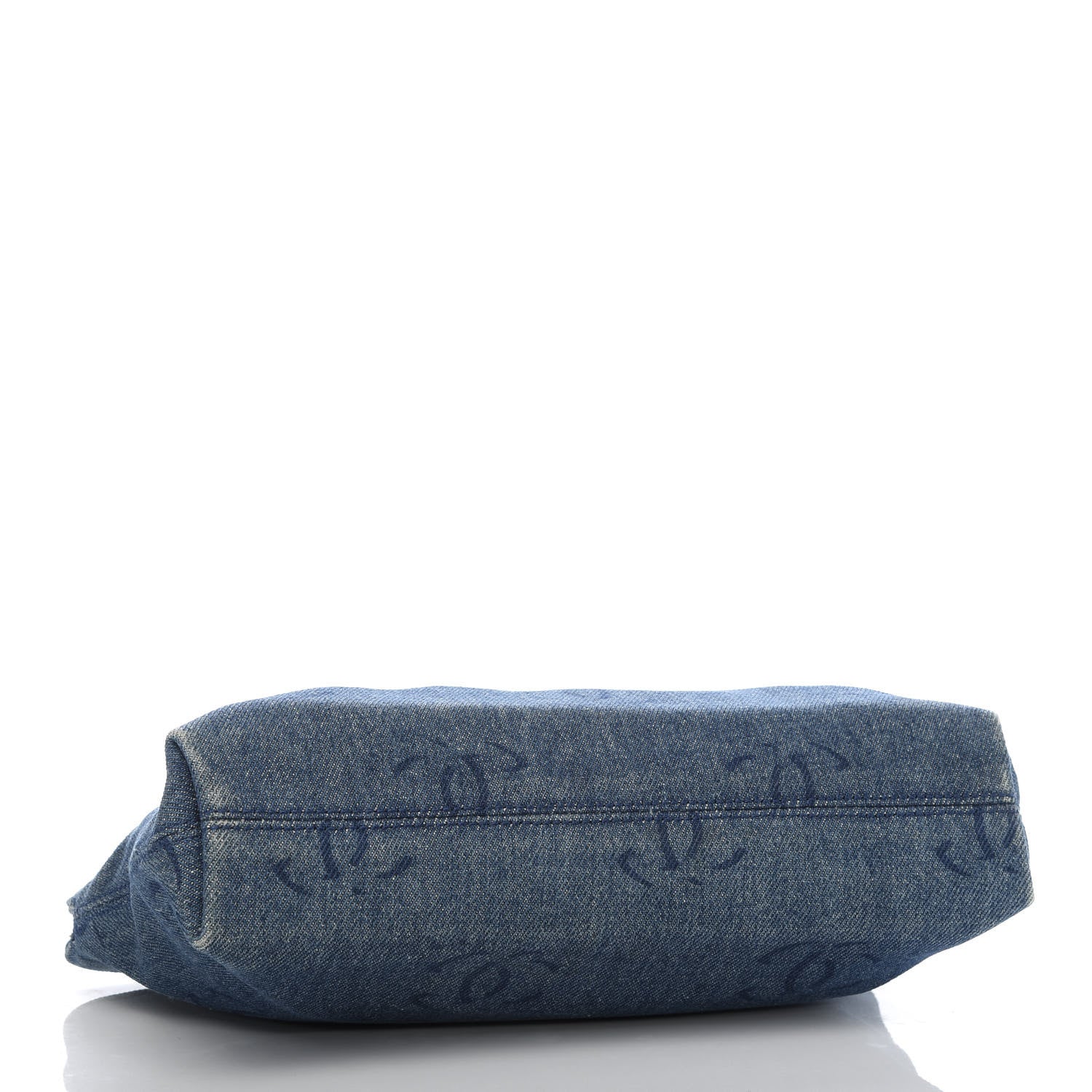 Chanel Denim CC Pouch Blue 4 of 11