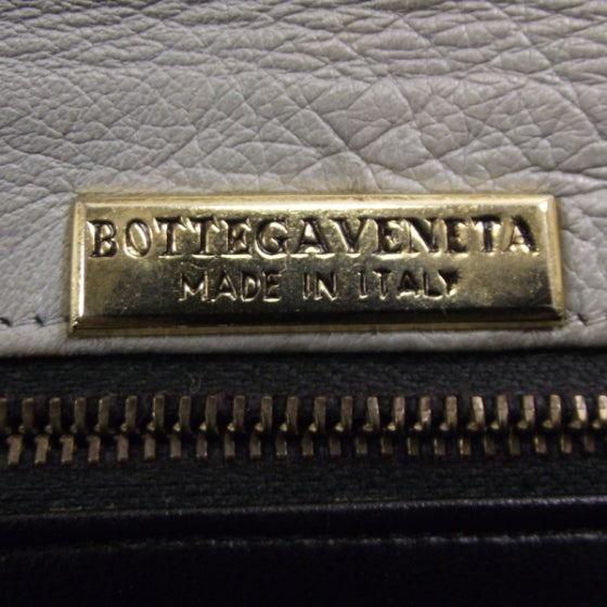 Bottega Veneta Vintage Woven Shoulder Bag Gray 8 of 9