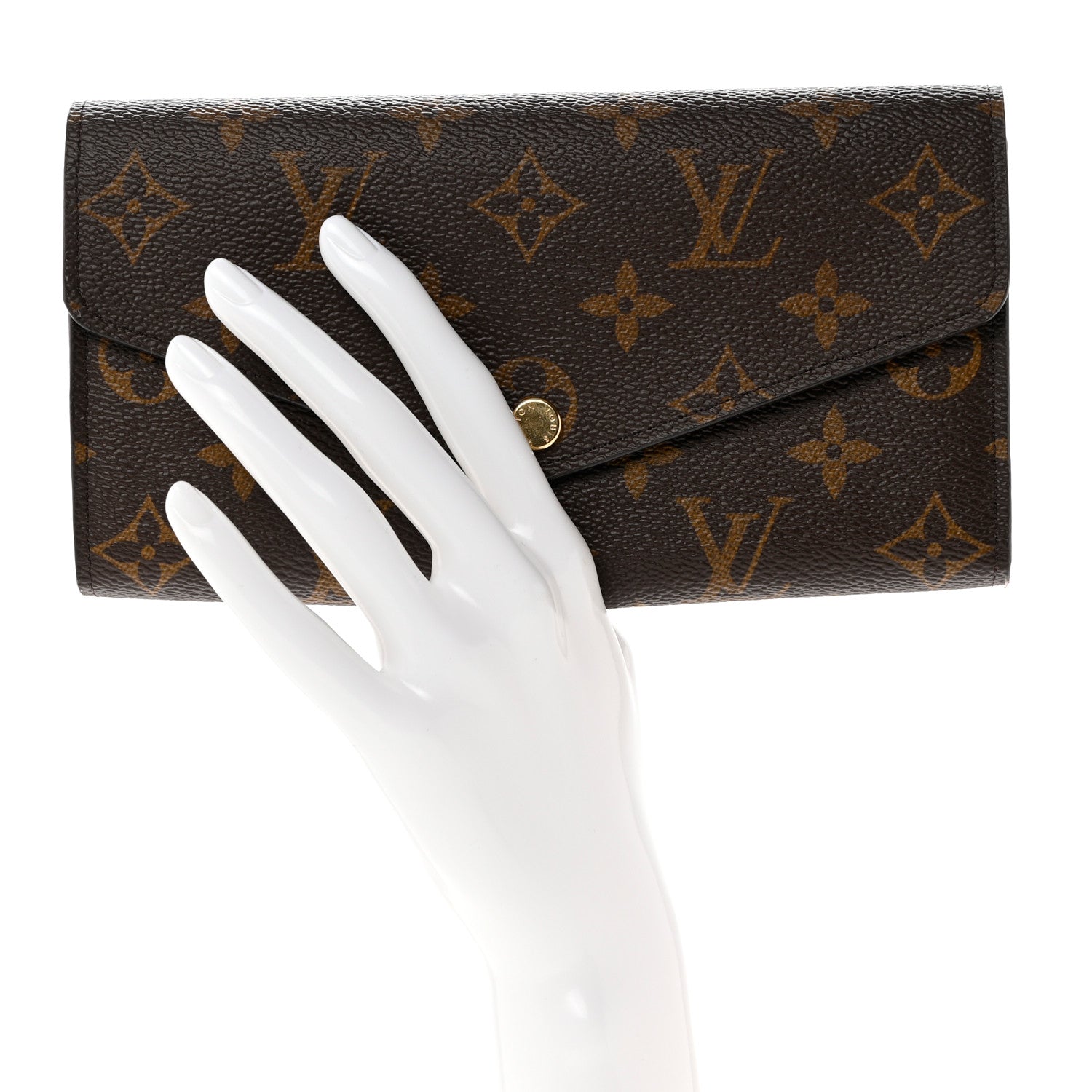 Louis Vuitton Monogram Sarah Wallet NM 2 of 6