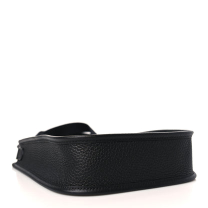 Hermes Taurillon Clemence Evelyne TPM Black 4 of 10