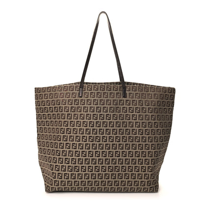 Fendi Zucchino Tote Brown 1 of 12