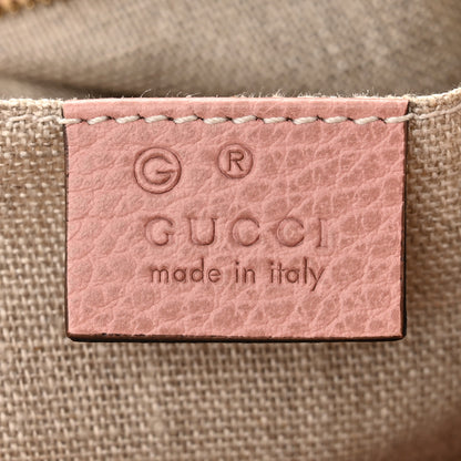 Gucci Monogram Mini Bree Messenger Bag Beige Soft Pink 6 of 12