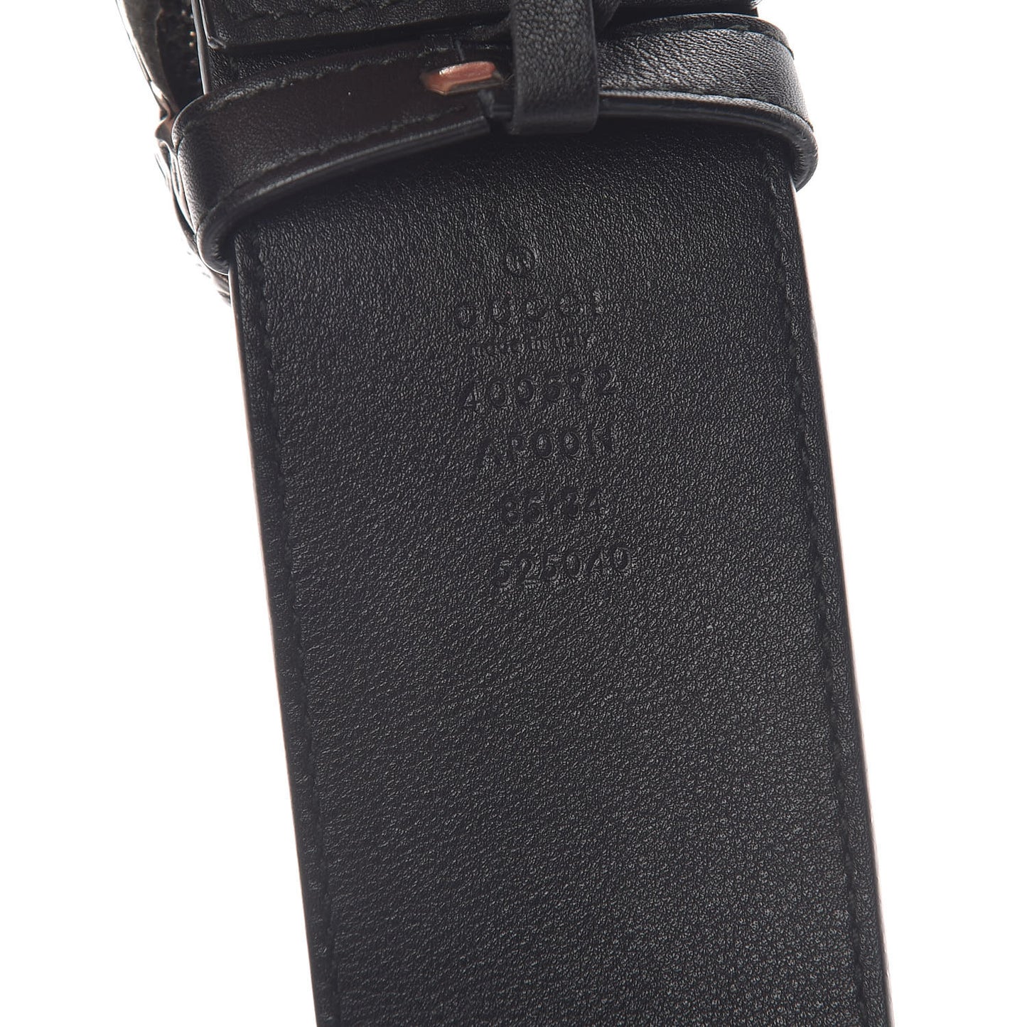 Moon Calfskin Nickel Dionysus Belt 85 34 Black