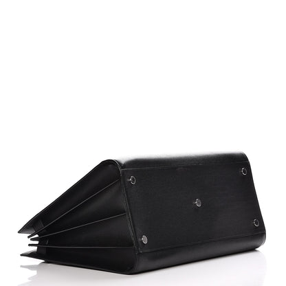 Saint Laurent Grained Calfskin Large Sac De Jour Carryall Black 3 of 18