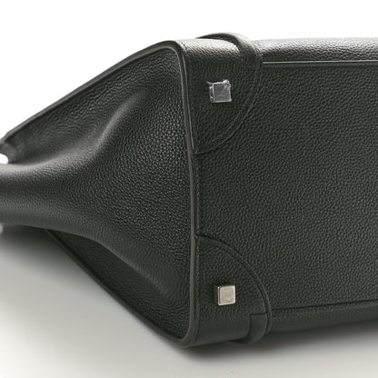 Celine Smooth Calfskin Medium Phantom Luggage Black 9 of 10