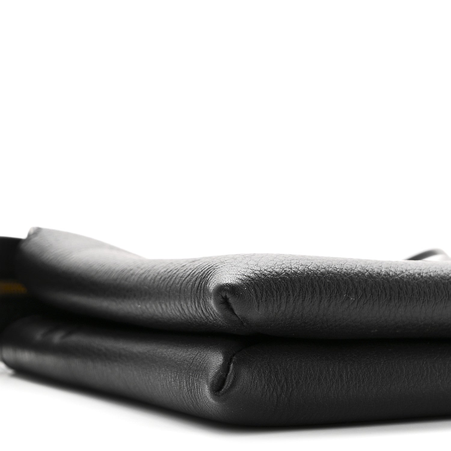 The Row Matte Grained Calfskin Mini Nu Twin Bag Black 8 of 9