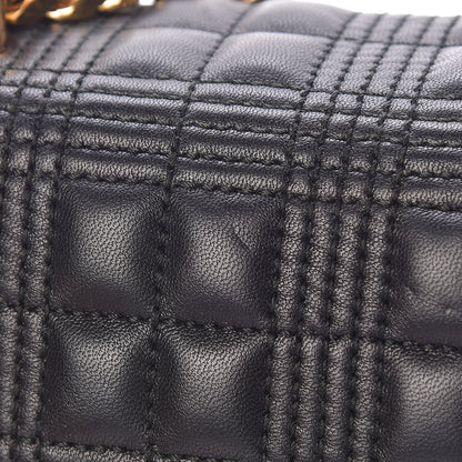 Burberry Lambskin Quilted Lola Bag Black 13 of 13