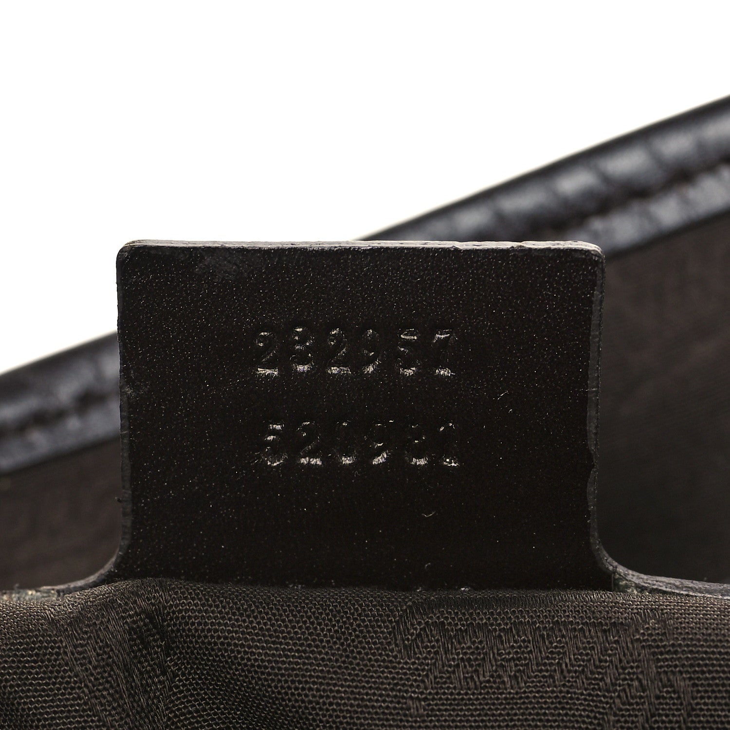 Gucci Monogram Medium Twins Tote Black 7 of 7